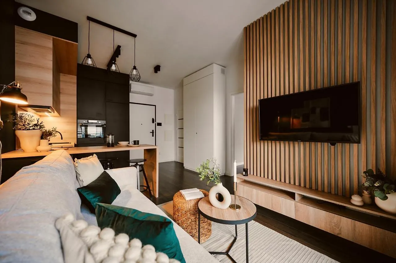 Przytulny Apartament Greenwall Krakow Poland